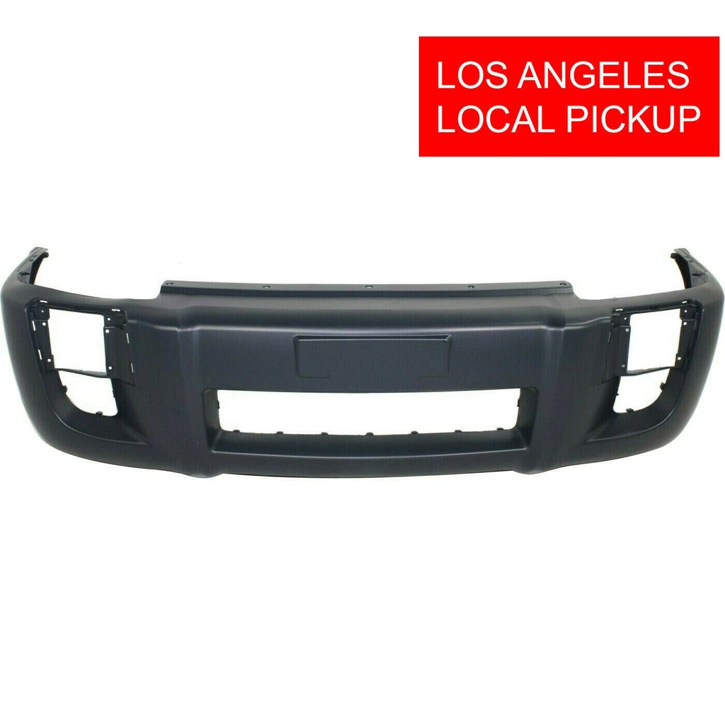 Front Bumper Cover For 2005-2009 Hyundai Tucson GL GLS LE LX SE Fog/Side holes