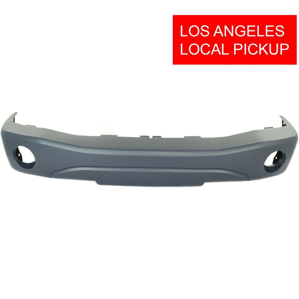 Front Bumper Cover For 2004-2006 Dodge Durango w Fog Light Holes 5HP18TZZAB