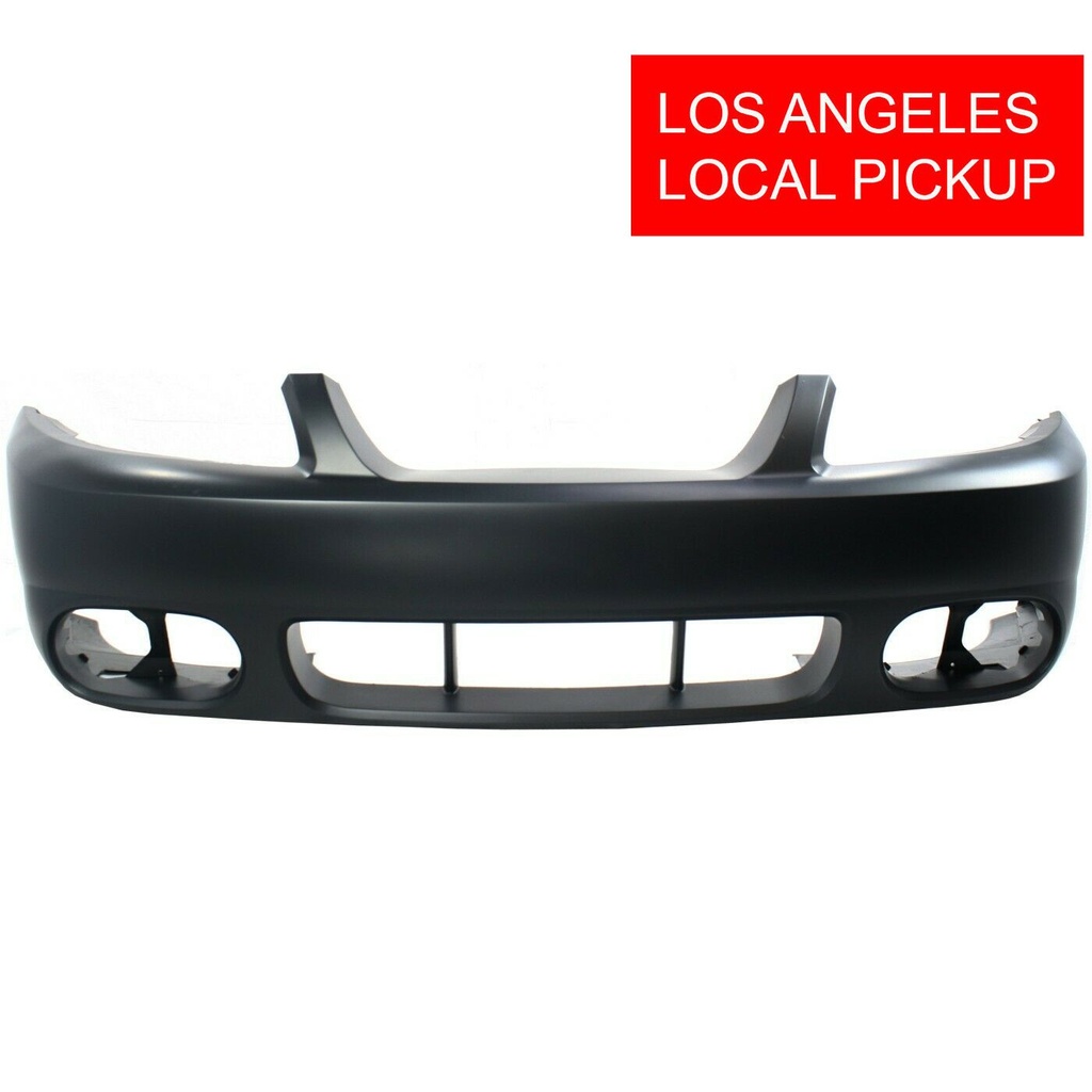 Front Bumper Cover for 2003 2004 Ford Mustang SVT Cobra w Fog Light holes FO1000533