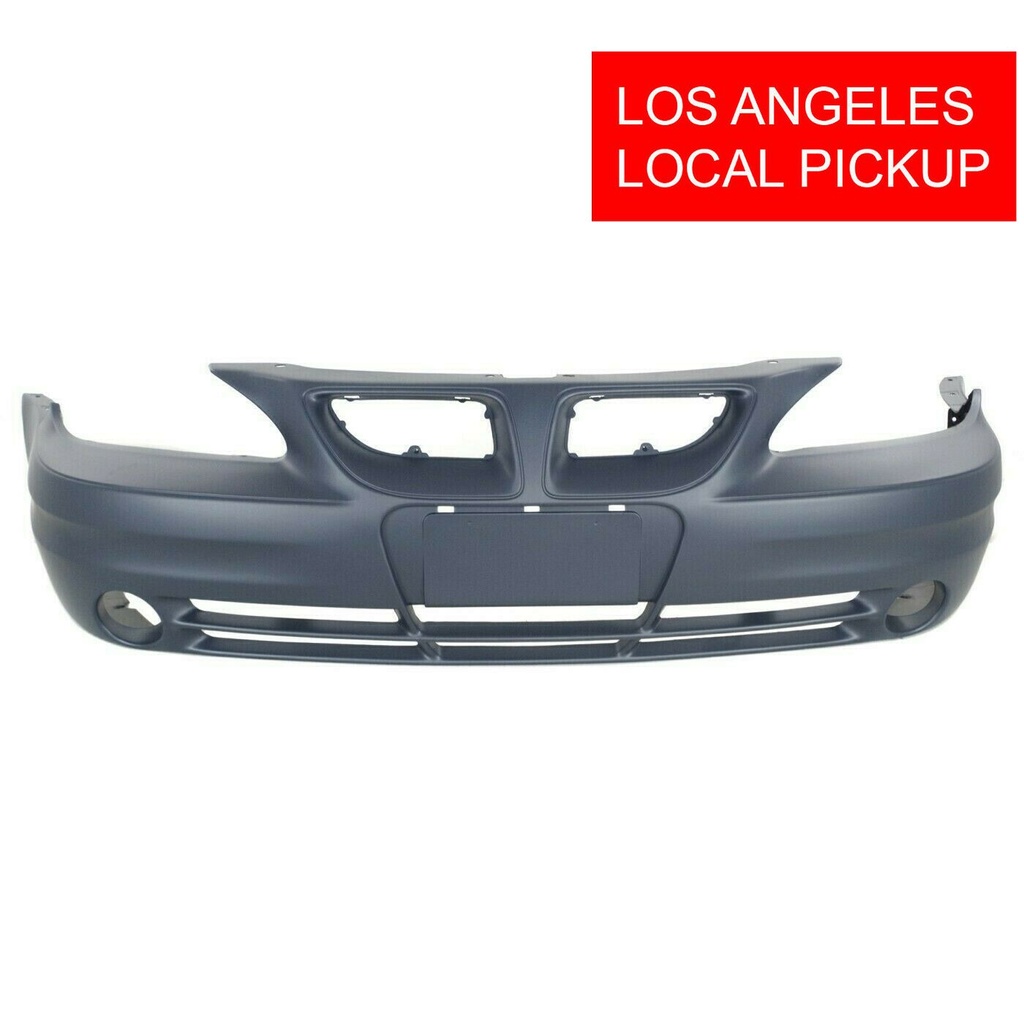 Front Bumper Cover For 2003-2005 Pontiac Grand Am SE w/ Fog Light holes