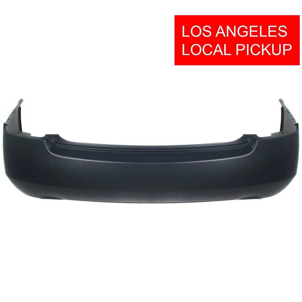 Rear Bumper Cover For 2002-2006 Nissan Altima 3.5L Base S SE SL Dual Exh