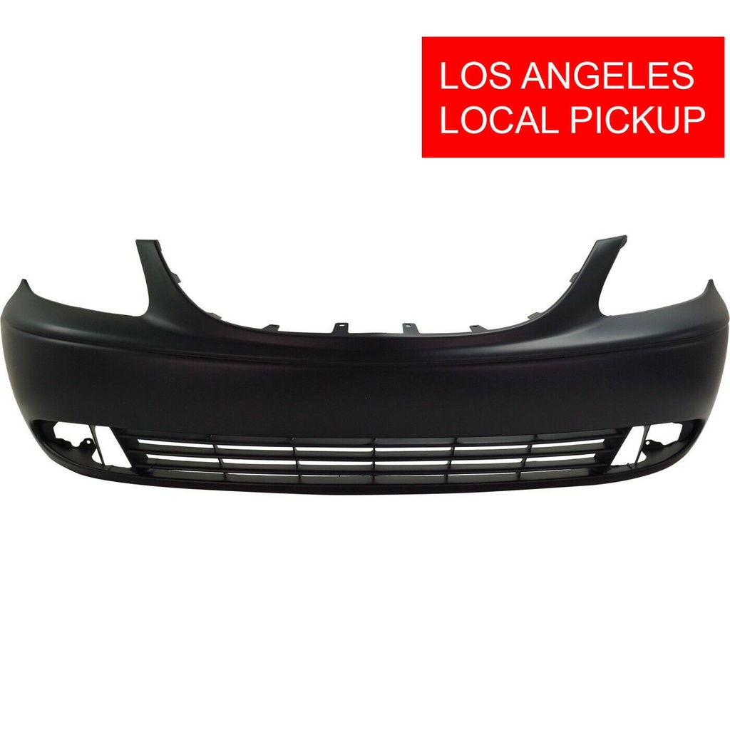 Front Bumper Cover for 2001-2004 Chrysler Town & Country w/ FOG LXi Limited