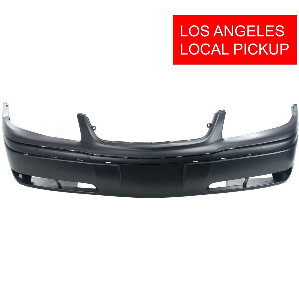 Front Bumper Cover For 2000-2005 Chevy Chevrolet Impala LS w Fog/molding holes