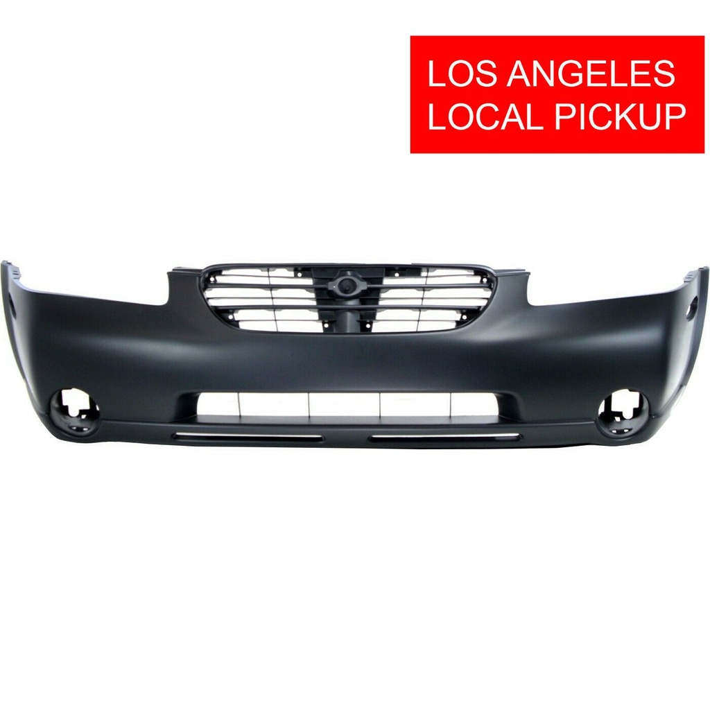 Front Bumper Cover For 2000-2001 Nissan Maxima w/ fog light holes 620222Y925