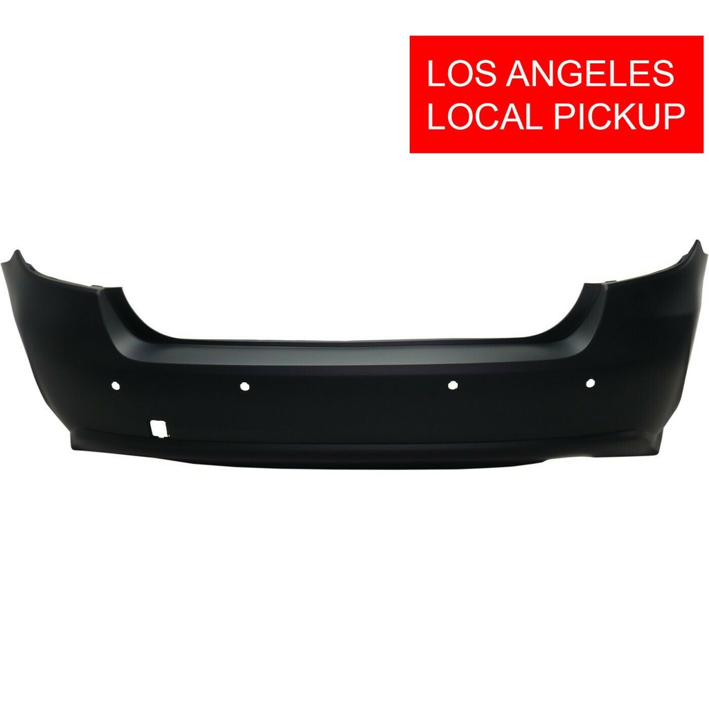 Primed Rear Bumper Cover Fascia for 2017-2020 Subaru Impreza Base Sport Limited