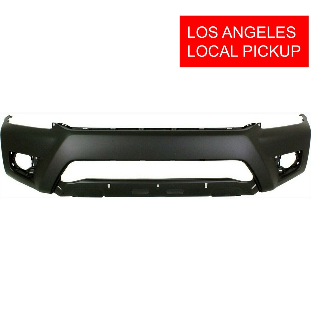 Primed Front Bumper Cover Fascia for 2012-2015 Toyota Tacoma Pickup Base 