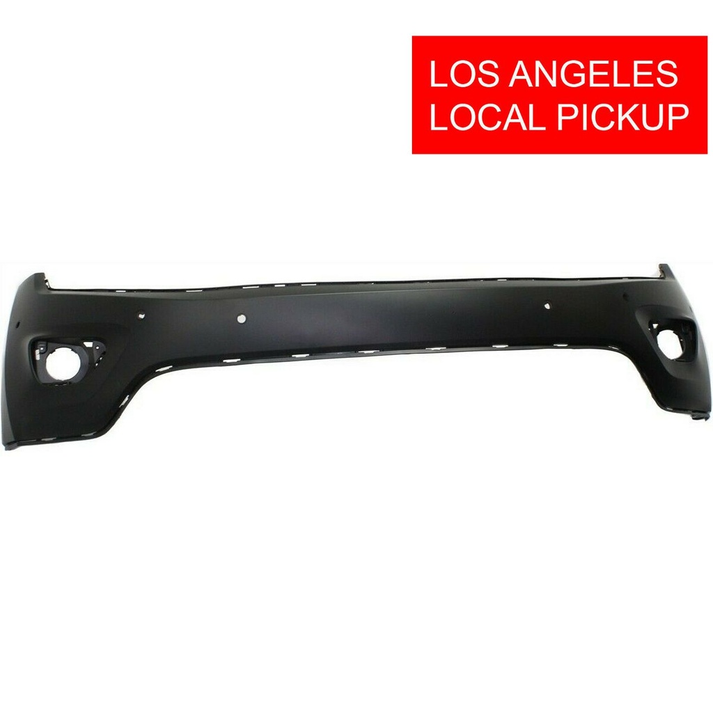 Primed Front Upper Bumper Cover Fascia for 2014-2015 Jeep Grand Cherokee Sport