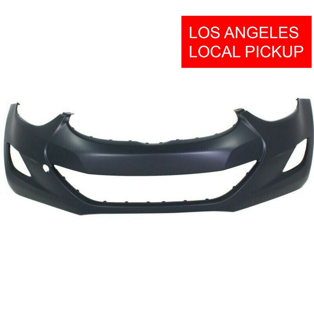 Primed Front Bumper Cover Fascia for 2011-2013 Hyundai Elantra GLS GL L Limited
