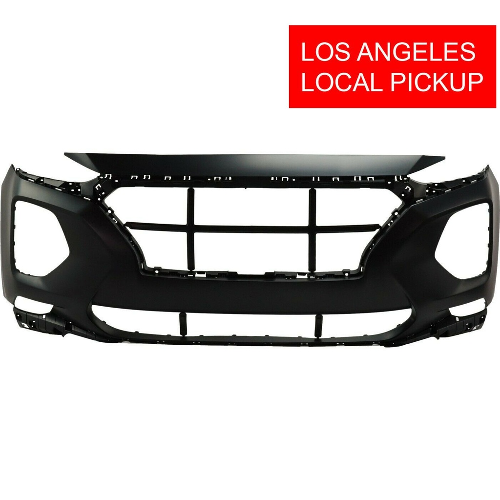 Primed Front Upper Bumper Cover Fascia for 2019-2020 Hyundai Santa Fe GLS SEL SE