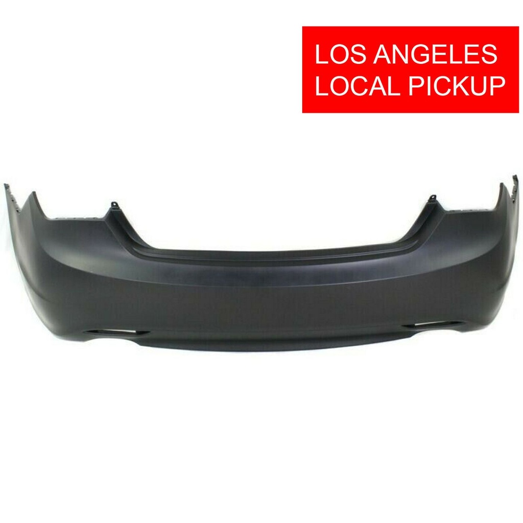 Primed Rear Bumper Cover Fascia for 2011-2013 Hyundai Sonata Limited SE Limited