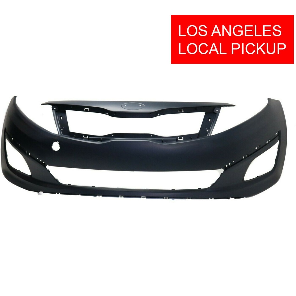 Primed Front Bumper Cover Fascia for 2014 2015 Kia Optima EX LX SXL SX Limited