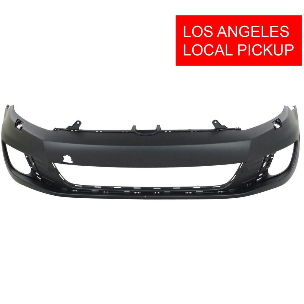 Front Primed Bumper Cover Fascia for 2010-2014 VW Volkswagen Golf