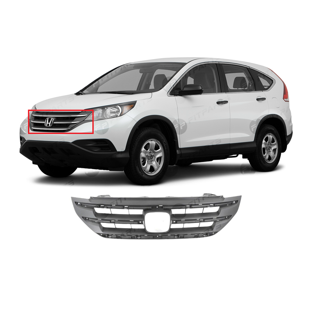 Grille Black for Honda CR-V CRV 2012-2014 USA Canada Mex Built 71121T0GA01ZA