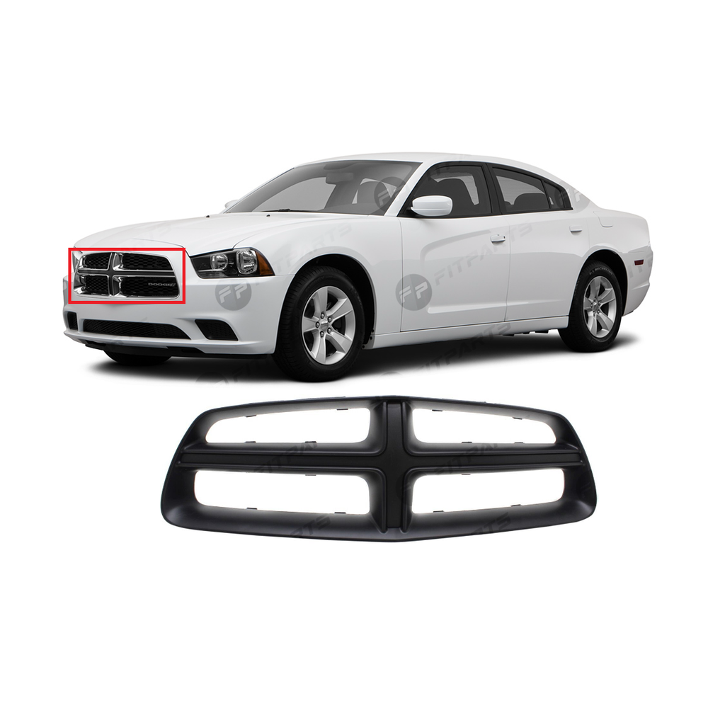 Grille Upper Black for Dodge Charger 2011-2014 CH1210108 68104033AA