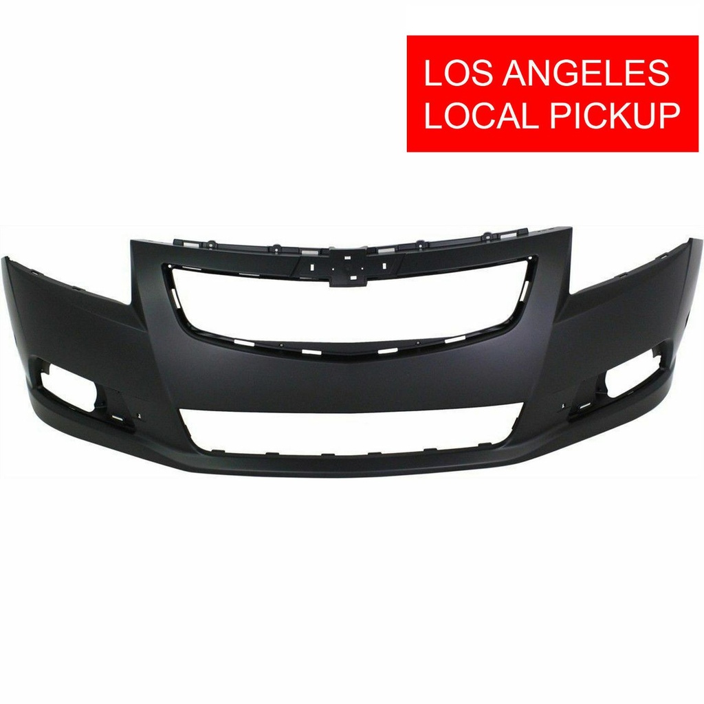 Primed Front Bumper Cover for 2011-2014 Chevrolet Cruze Sedan LT LTZ GM1000925