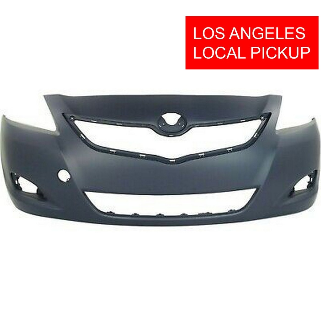Primed Front Bumper Fascia for 2007-2012 Toyota Yaris 5211952934 TO1000321 Sedan