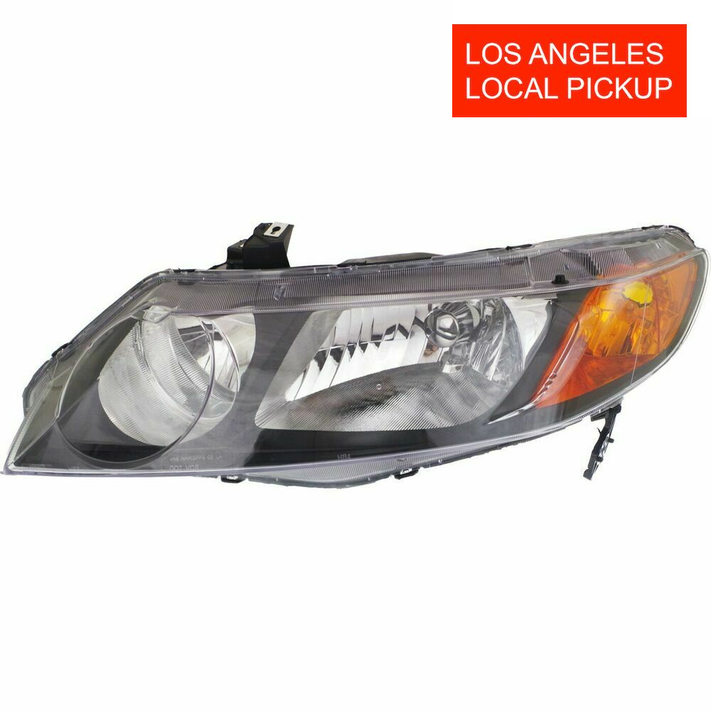 Left Driver Side HeadLight for Honda Civic 2006-2008 HO2502125 33151SNAA02