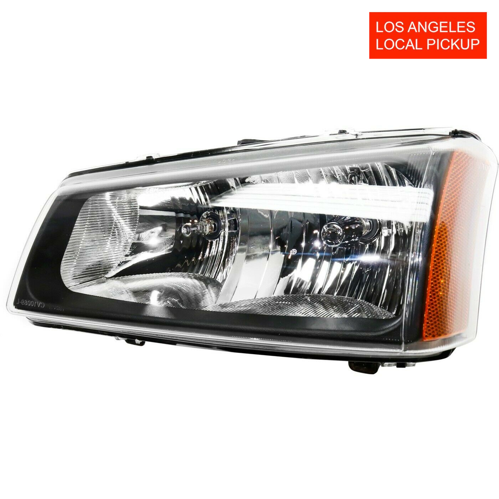 Driver Side Headlight for Chevrolet Avalanche Silverado 1500 2500 3500 2003-2007