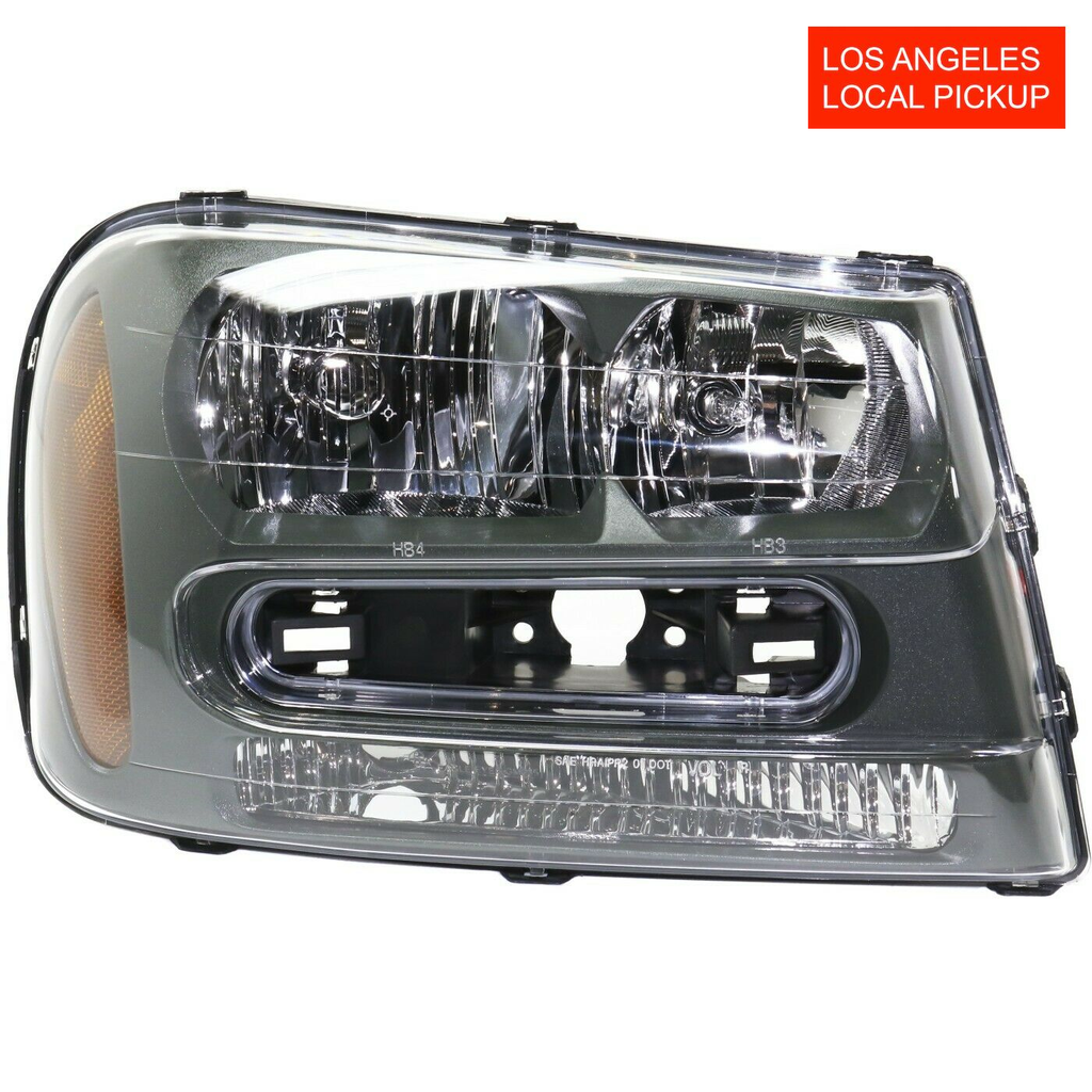 Right Passenger Side HeadLight for Chevrolet Trailblazer 2002-2009 GM2503213