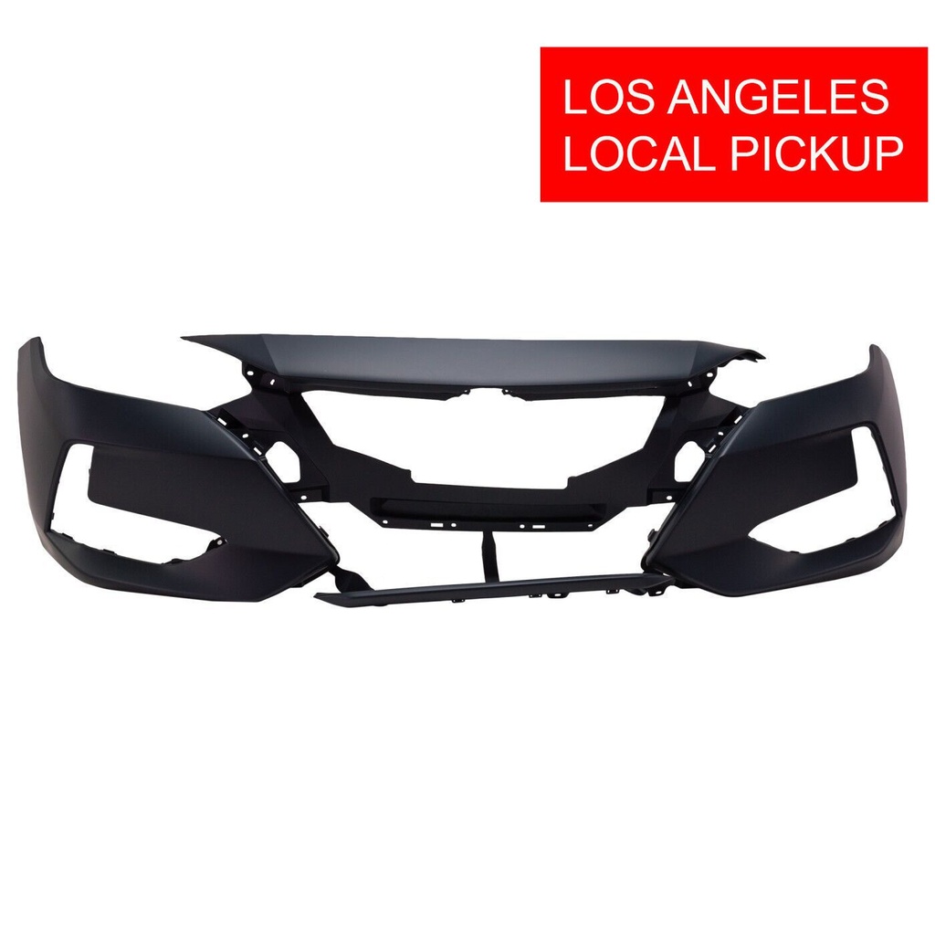 Front Bumper Cover For 2020-2022 Nissan Sentra Primed NI1000331 W/Camera