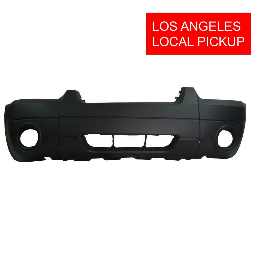 Front Bumper Cover For 2005 Ford Escape W/Fog Lamp Holes Primed FO1000570