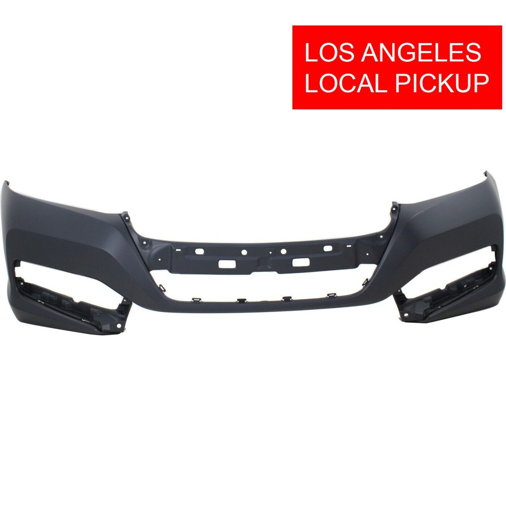 Front Bumper Cover For 2014 Honda Accord Plug-In W/Fog Light Primed HO1000294