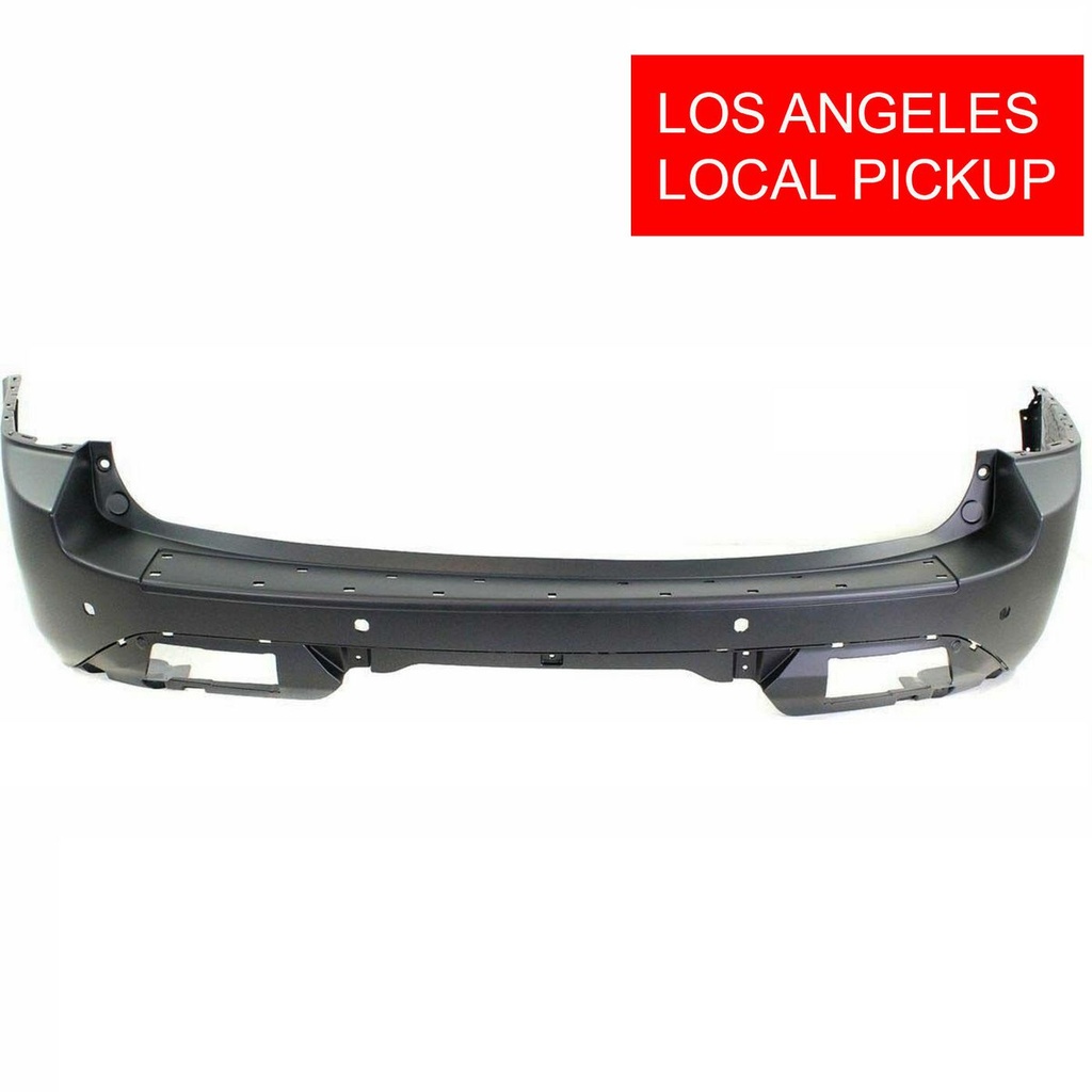 Rear Bumper Cover For 2012-2015 Honda Pilot W/Park Holes Primed HO1100275