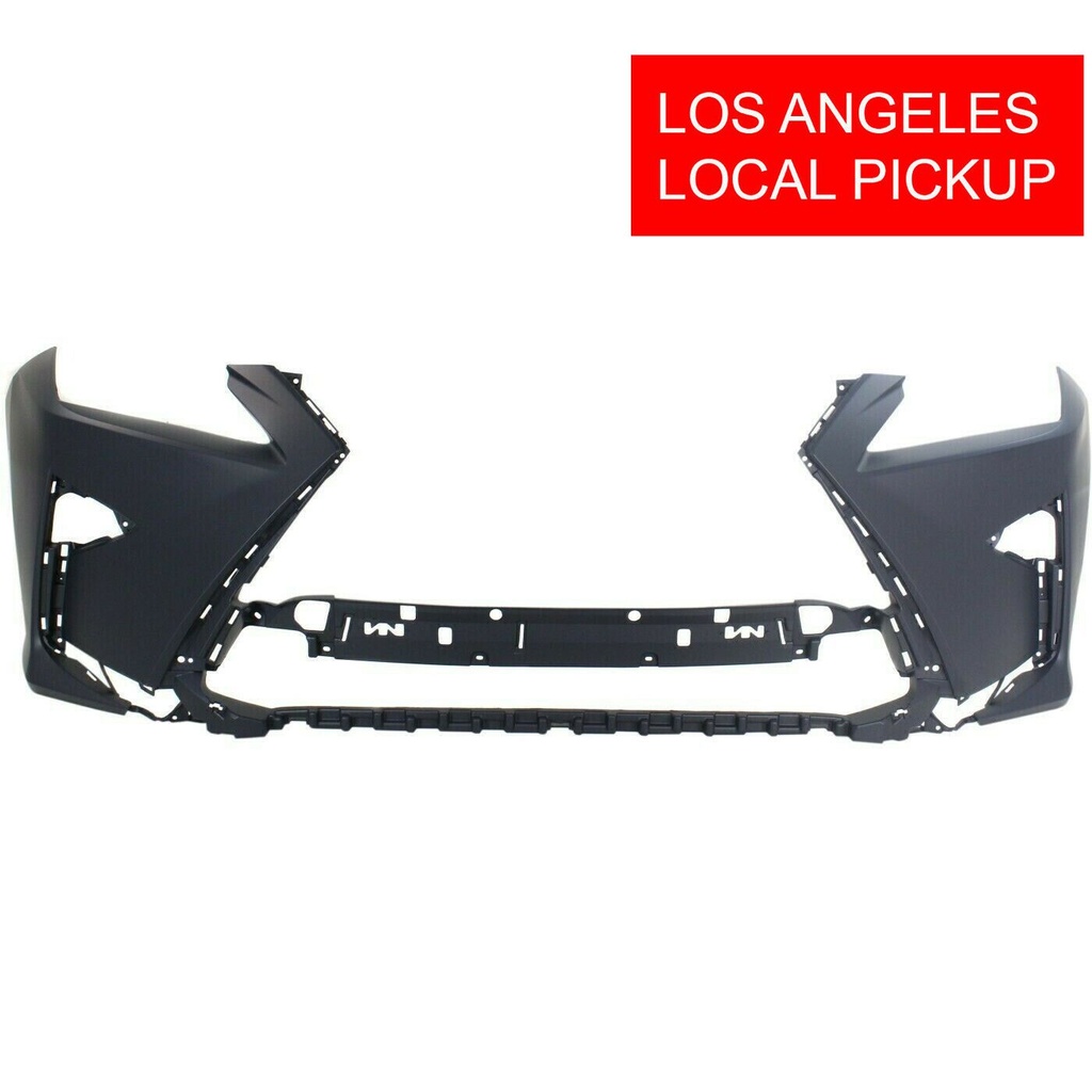 Front Bumper Cover For 2016-2019 Lexus RX350 W/O Park Holes Primed LX1000313