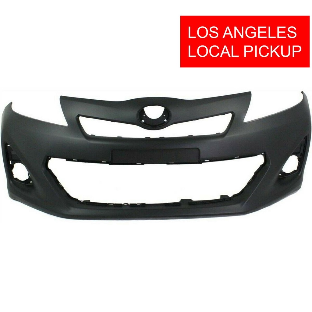 Front Bumper Cover For 2012-2014 Toyota Yaris Hatchback Primed TO1000391