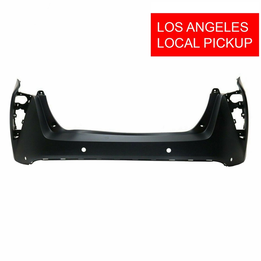 Rear Bumper Cover For 2016-2018 Toyota Prius W/Park Holes Primed TO1100320