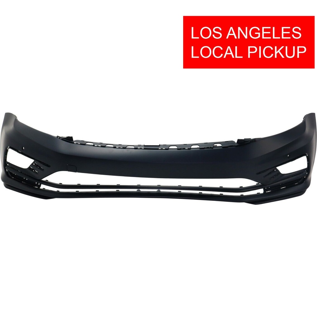 Front Bumper Cover For 2016-2018 Volkswagen Jetta Primed VW1000233
