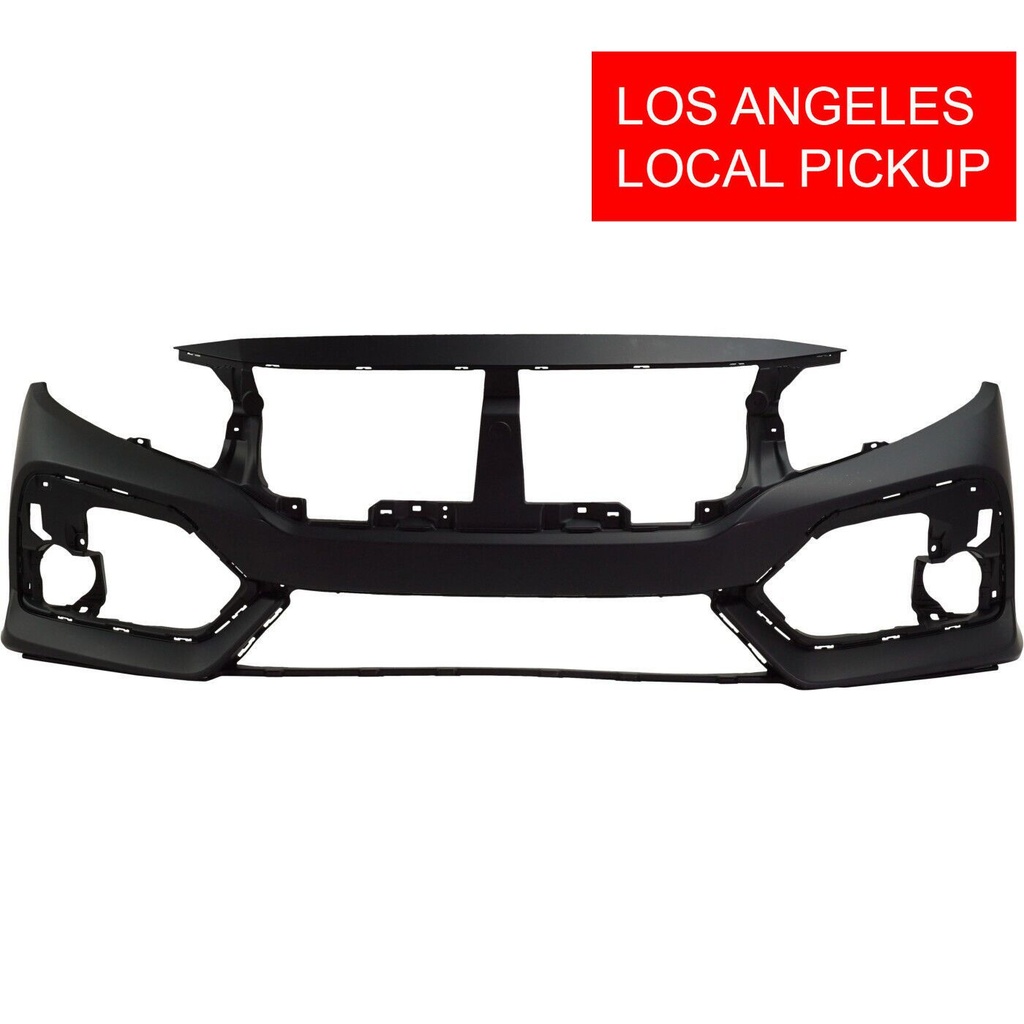 Front Bumper Cover For 2017-2019 Honda Civic Hatchback Primed HO1000307