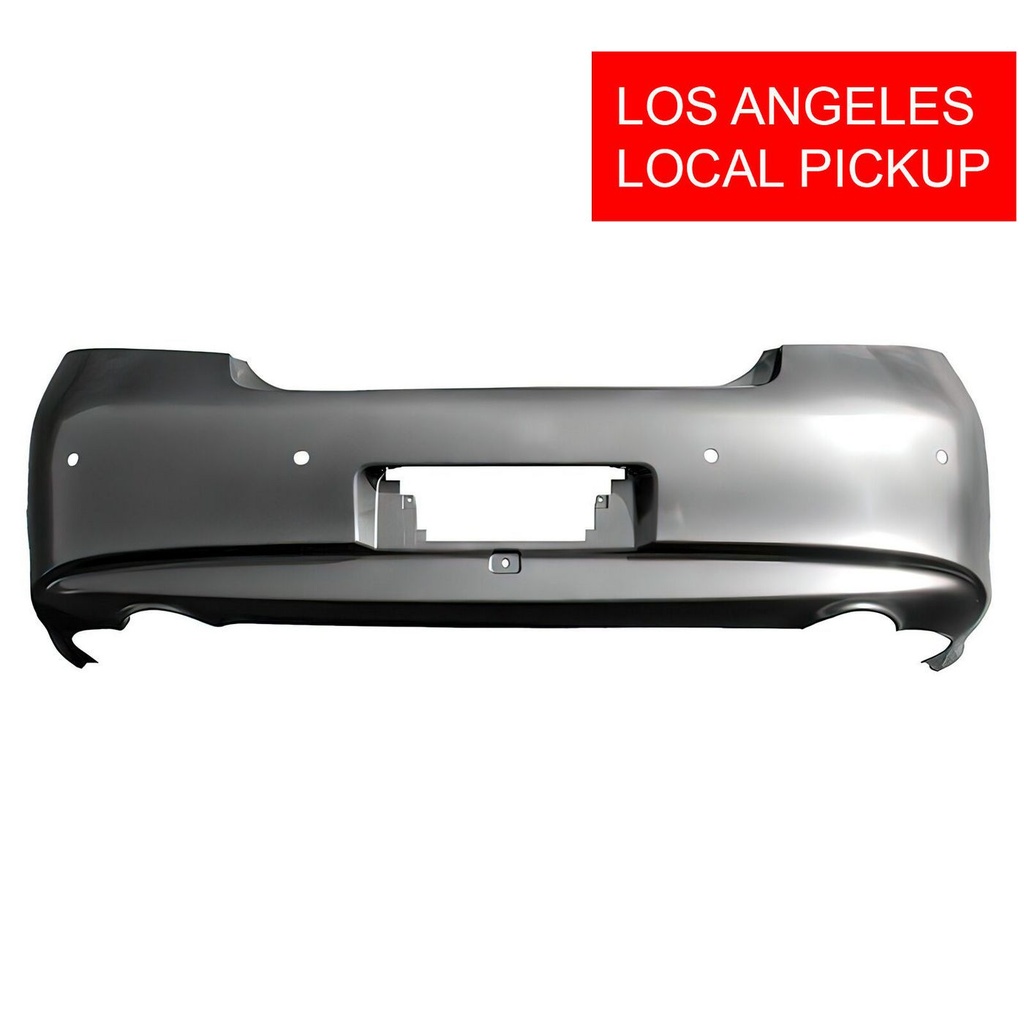 Rear Bumper Cover For 2010-2013 Infiniti G37 W/Park Holes Primed IN1100138