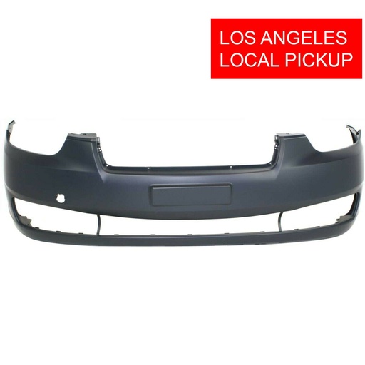 [HY1000163] Primed Front Bumper Cover  For 2006-2011 Hyundai Accent Sedan Hatchback