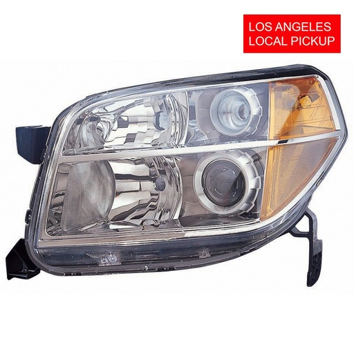 [HO2518110] Left Driver Side HeadLight for HONDA PILOT 2006-2008 HO2518110