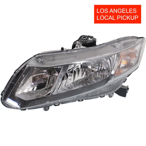 [HO2502150] Left Driver Side HeadLight for HONDA CIVIC 2013-2015 HO2502150 33150TR0A51