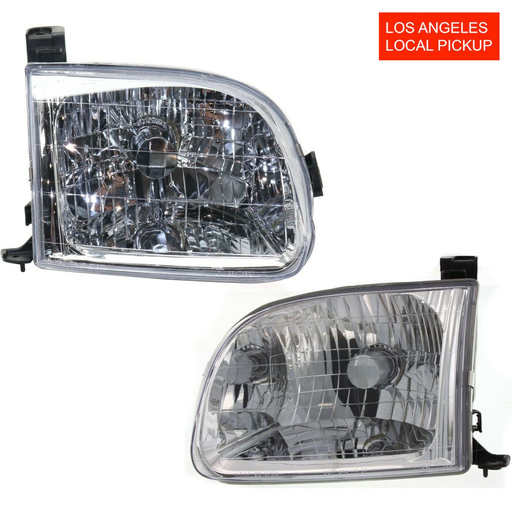 [TO250-129] Set of 2 HeadLights for Toyota Tacoma 2000-2004 TO2502129 TO2503129