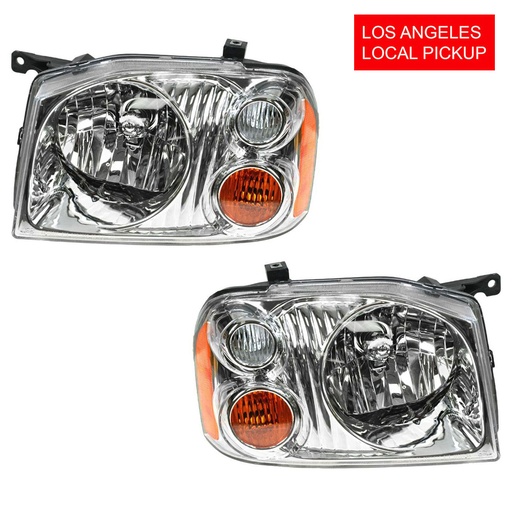 [NI250-130] Set of 2 HeadLights for Nissan Frontier 2001-2004 NI2502130 NI2503130
