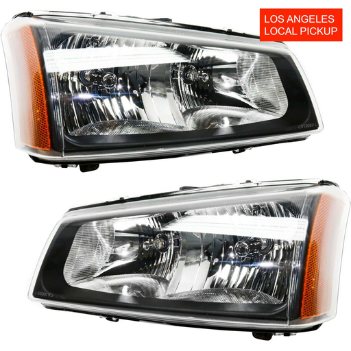 [GM250-257] Set of 2 HeadLights for Chevrolet Avalanche Silverado 1500 2500 3500 2003-2007