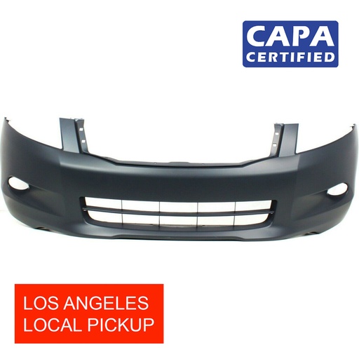 [HO1000255C] PrimedFront Bumper Cover Fascia for 2008 2009 2010 Honda Accord V6 08-10 CAPA