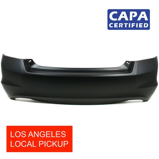 [HO1100245C] Primed Rear Bumper Cover for 2008-2012 Honda Accord EX-L EX 04715TA1A91ZZ CAPA