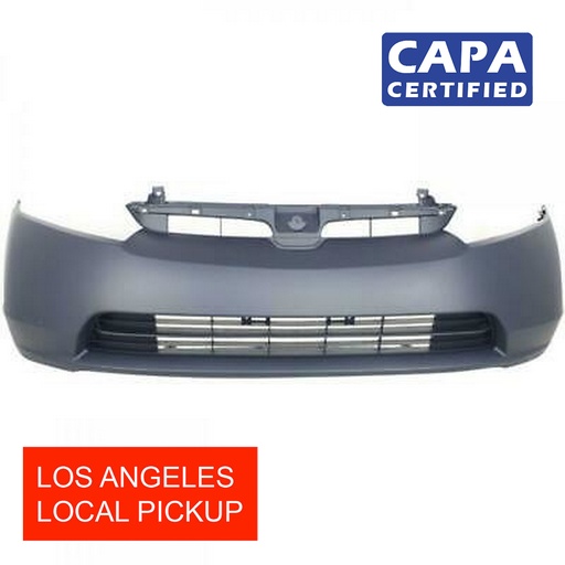 [HO1000239C] Primed Front Bumper Cover for 2006 2007 2008 Honda Civic 1.8 Sedan CAPA