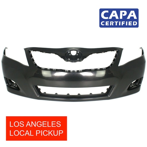 [TO1000356C] Primed Front Bumper Cover  for 2010-2011 Toyota Camry LE XLE 5211906958 CAPA