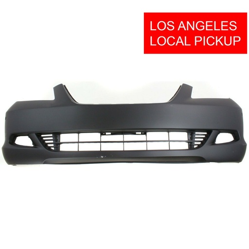 [HO1000223] Primed Front Bumper Cover For 2005-2007 Honda Odyssey Touring w/Fog Light Holes