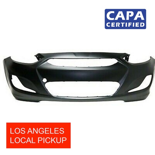 [HY1000201C] Primed Front Bumper Cover for 2014-2017 Hyundai Accent Sedan Hatchback CAPA