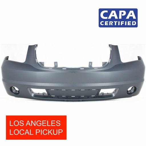 [GM1000818C] Front Bumper Cover For 2007-2014 GMC Yukon w/ Fog Lights Holes  25890766 LA CAPA