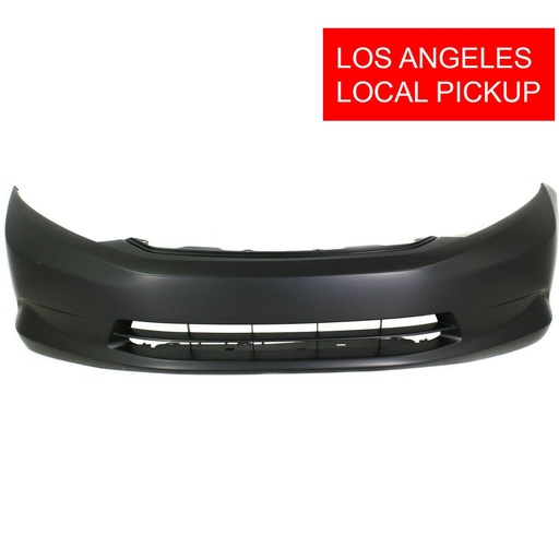 [HO1000280] Primed Front Bumper Cover Replacement Fascia for 2012 Honda Civic Sedan
