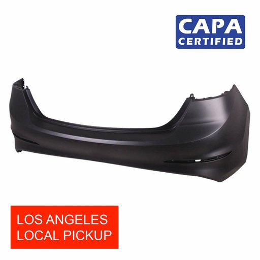 [HY1100212C] Primed Rear Bumper Cover  for 2017 2018 Hyundai Elantra Sedan 17 18 CAPA