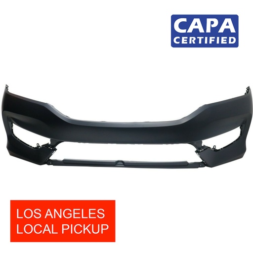 [HO1000302C] Primed Front Bumper Cover for 2016 2017 Honda ACCORD EX LX SE S CAPA
