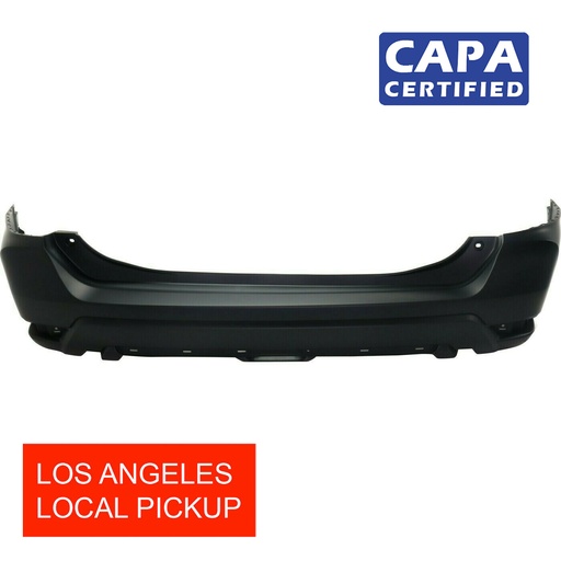 [NI1100319C] Rear Bumper Cover for 2017-2020 Nissan Rogue S SL SV Hybrid 850226FL0H CAPA